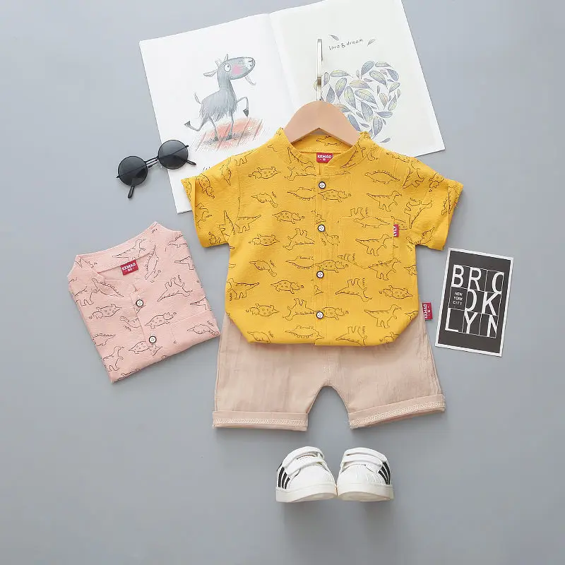 New Summer Baby Clothes Suit Children Boys Fashion Shirt Shorts 2Pcs/sets Toddler Casual Clothing Infant Kids Tracksuits sets
New Summer Baby Clothes Suit Children Boys Fashion Shirt Shorts 2Pcs/sets Toddler Casual Clothing Infant Kids Tracksuits sets