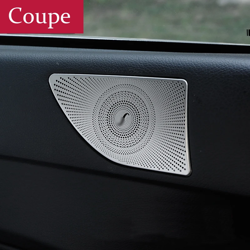 Stainless Steel Car Door Audio Speaker sequins Cover Trim sticker for Mercedes Benz E Class Coupe W207 C207 2009-16 Car Styling
Stainless Steel Car Door Audio Speaker sequins Cover Trim sticker for Mercedes Benz E Class Coupe W207 C207 2009-16 Car Styling