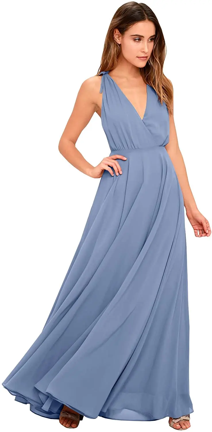 Женские шифоновые платья подружки невесты с V-образным вырезом для свадьбы длинное платье с открытой спиной для выпускного вечера платье с ...
Женские шифоновые платья подружки невесты с V-образным вырезом для свадьбы длинное платье с открытой спиной для выпускного вечера платье с ...