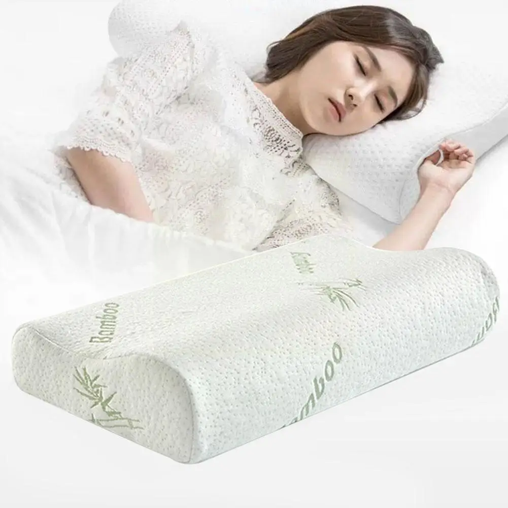 Memory Foam Pillow Neck Massage Ergonomic Curve Cervical Neck Cushion Neck Orthopedic Head Bed Pillows Sleeping Pillow Mass M2D7
Memory Foam Pillow Neck Massage Ergonomic Curve Cervical Neck Cushion Neck Orthopedic Head Bed Pillows Sleeping Pillow Mass M2D7