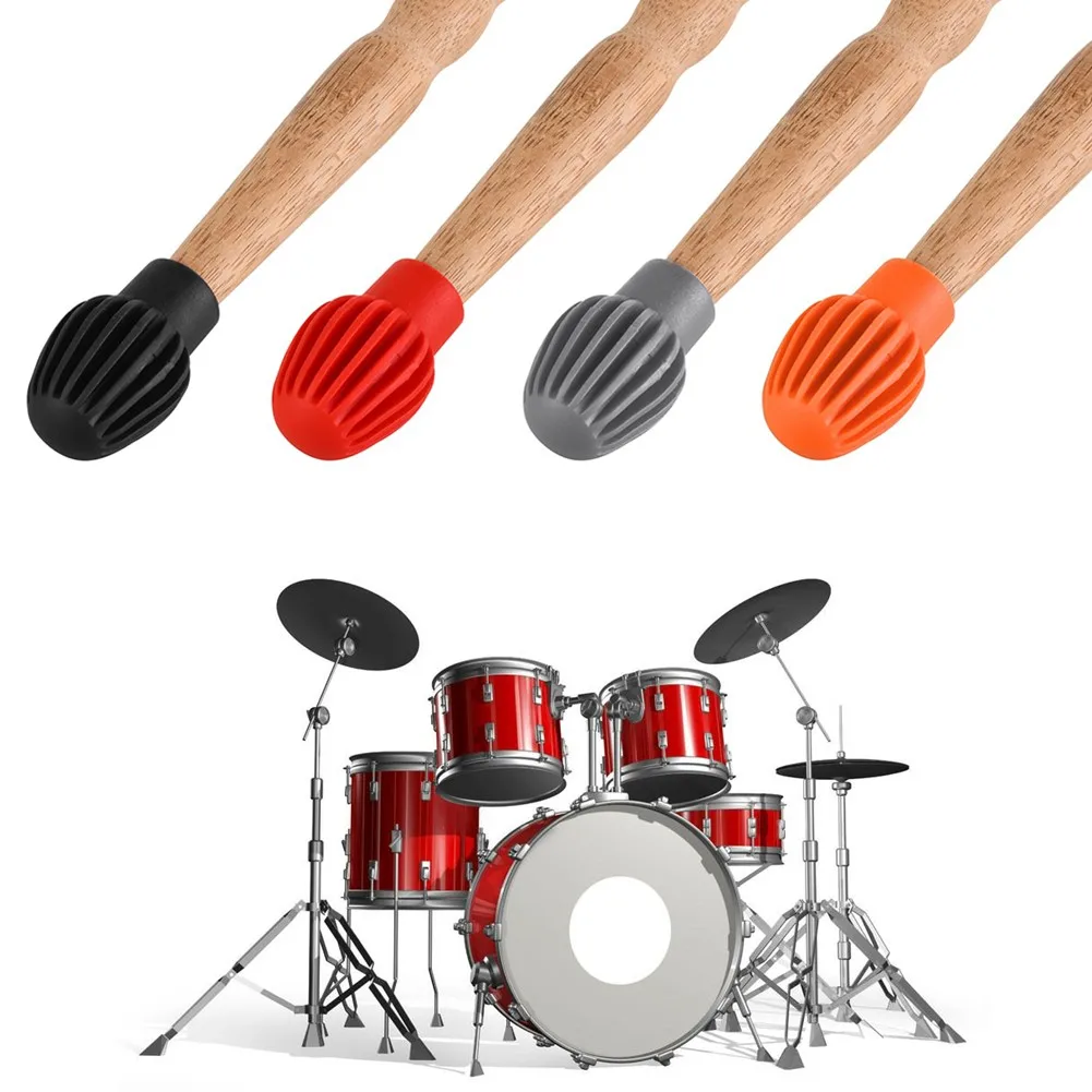 2Pcs Drum Stick Head Rubber Sleeve Drumstick Mute Silencer Practice Accessories Drum Set And Concert Drumsticks Accessory
2Pcs Drum Stick Head Rubber Sleeve Drumstick Mute Silencer Practice Accessories Drum Set And Concert Drumsticks Accessory