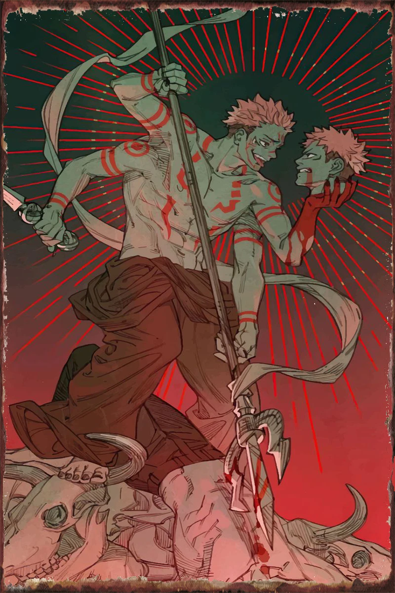 Металлический жестяной знак juютсу Kaisen, жестяные таблички, Настенный декор, украшение для комнаты в стиле ретро, винтажное искусство, мужска...
Металлический жестяной знак juютсу Kaisen, жестяные таблички, Настенный декор, украшение для комнаты в стиле ретро, винтажное искусство, мужска...