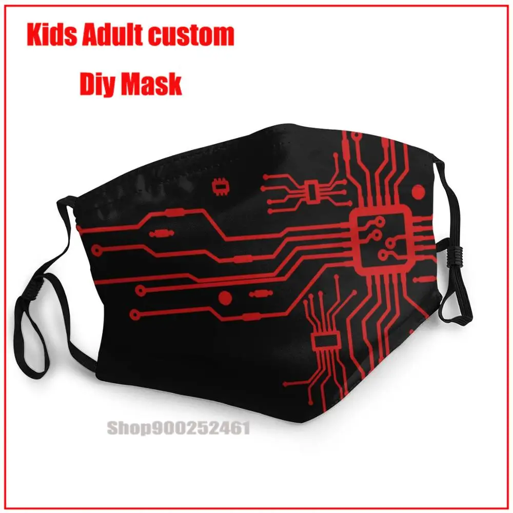 Cpu Heart Chip Heart Circuit Electrical Electronic Bionic Cyborg Red new DIY fashion mask washable reusable face mask adult
Cpu Heart Chip Heart Circuit Electrical Electronic Bionic Cyborg Red new DIY fashion mask washable reusable face mask adult