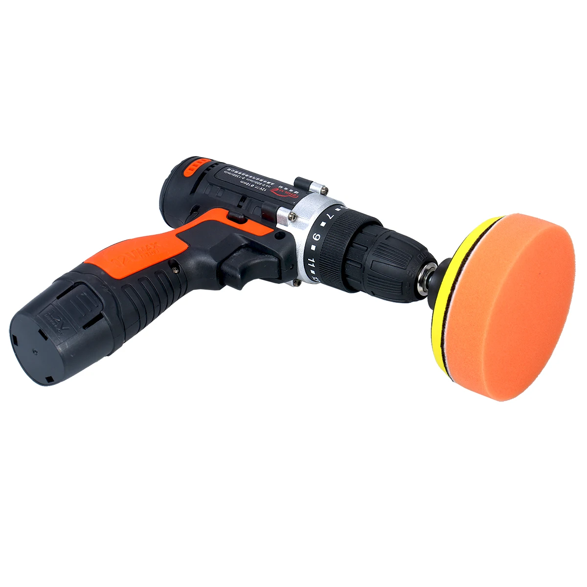 12V Cordless Drill / Driver Kit 1400rpm Variable Speed Polisher Car Buffer Waxer UK/US/EU Set Sanding Sponges
12V Cordless Drill / Driver Kit 1400rpm Variable Speed Polisher Car Buffer Waxer UK/US/EU Set Sanding Sponges