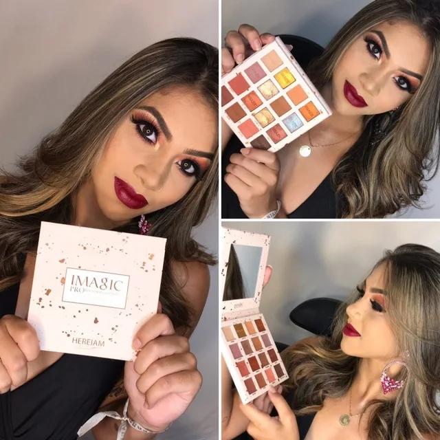 New Arrival Charming Eyeshadow 16 Color Palette Make up Palette Matte Shimmer Pigmented Eye Shadow Powder
New Arrival Charming Eyeshadow 16 Color Palette Make up Palette Matte Shimmer Pigmented Eye Shadow Powder