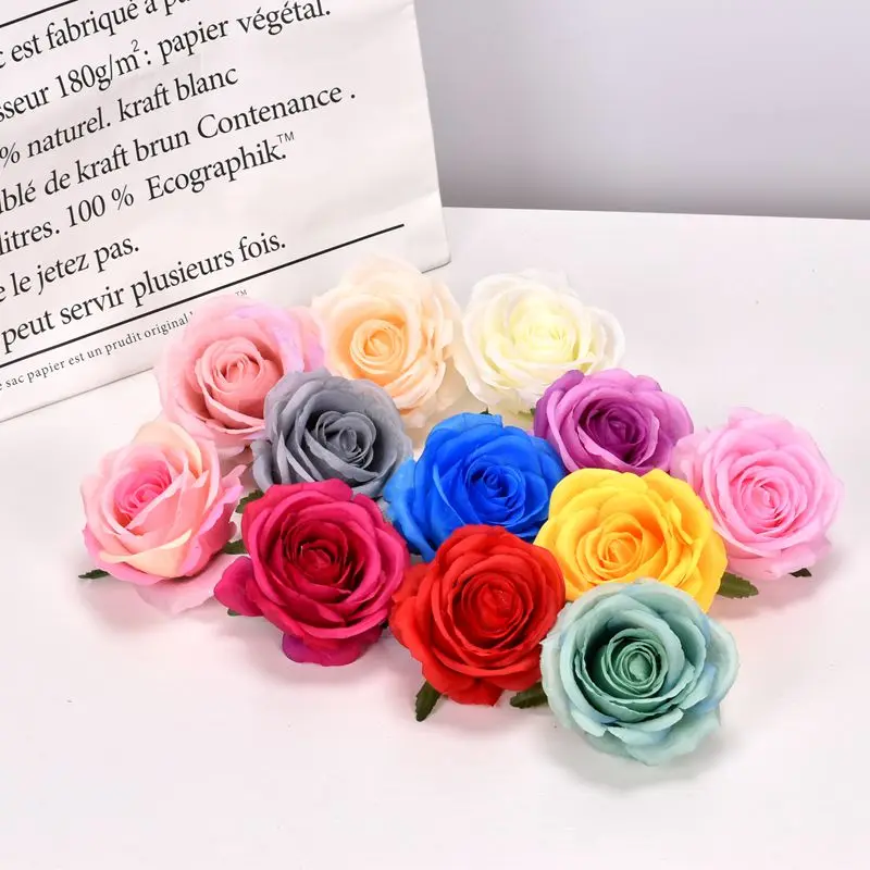 Artificial Flower 10cm Rose Head, Valentine's Day Gift, Home Decorations, Holiday Party Suppliese, Handmade Diy Fake Rose Flower
Artificial Flower 10cm Rose Head, Valentine's Day Gift, Home Decorations, Holiday Party Suppliese, Handmade Diy Fake Rose Flower