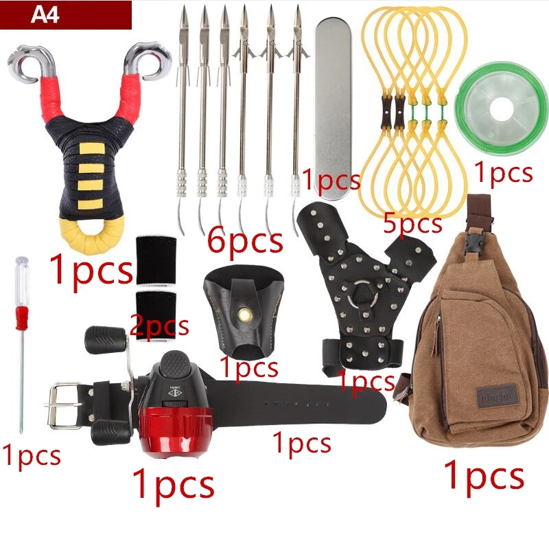 Powerful Multi-function Archery Bow fishing Shooting fish Slingshot Catapult Hunting bow Fishing Sling Shot arrow kit darts
Powerful Multi-function Archery Bow fishing Shooting fish Slingshot Catapult Hunting bow Fishing Sling Shot arrow kit darts