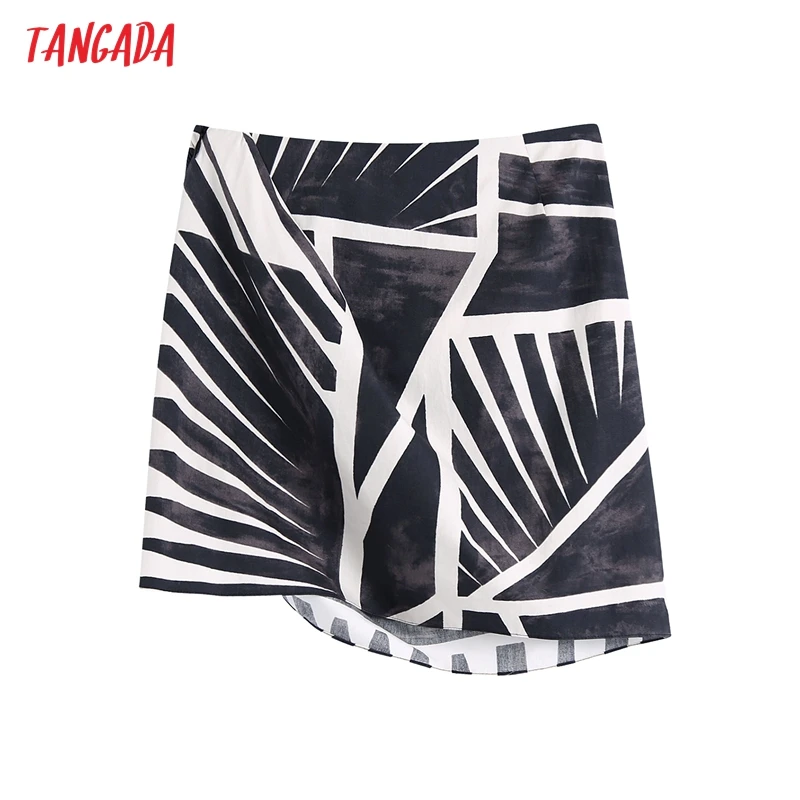 Tangada 2021 Summer Women's Set Retro Leaves Print Crop Shirt and Short Skirt Female Sexy 2 Piece Sets BE589
Tangada 2021 Summer Women's Set Retro Leaves Print Crop Shirt and Short Skirt Female Sexy 2 Piece Sets BE589