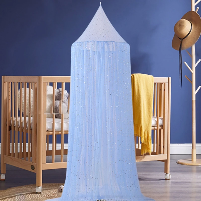 Baby Kids Bed Mesh Yarn Canopy Bedcover Mosquito Net Curtain Dome Hanging Tent Decoration for Kids Room
Baby Kids Bed Mesh Yarn Canopy Bedcover Mosquito Net Curtain Dome Hanging Tent Decoration for Kids Room