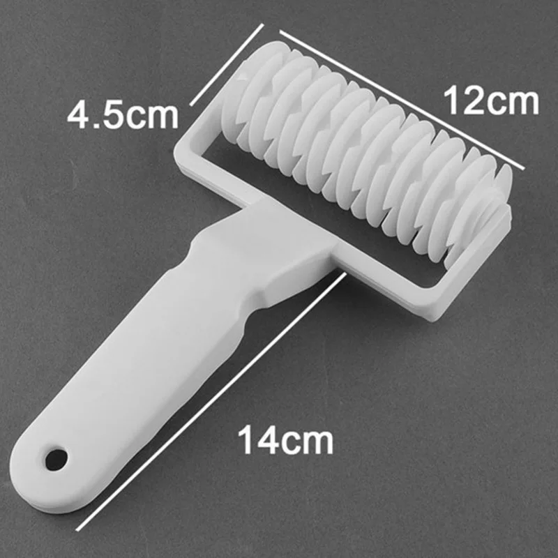 1pc Plastic Baking Tool Pull Net Wheel Knife Pizza Pastry Lattice Roller Cutter for Dough Cookie Pie Craft Kitchen Accessories
1pc Plastic Baking Tool Pull Net Wheel Knife Pizza Pastry Lattice Roller Cutter for Dough Cookie Pie Craft Kitchen Accessories