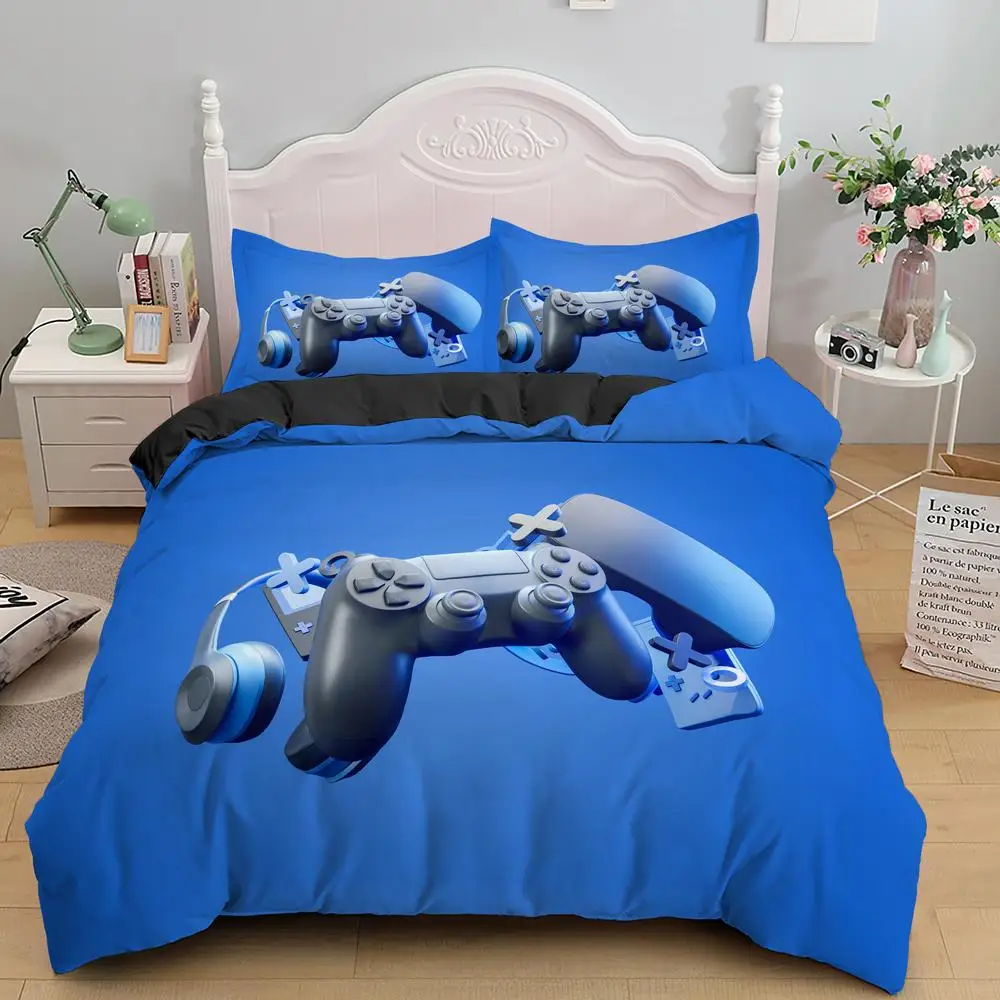 Gamepad Comforter Cover R Bedding Set Teens Video Duvet For Youth Kids Boys Modern Controller Bedspread Parure De Lit Sonic
Gamepad Comforter Cover R Bedding Set Teens Video Duvet For Youth Kids Boys Modern Controller Bedspread Parure De Lit Sonic