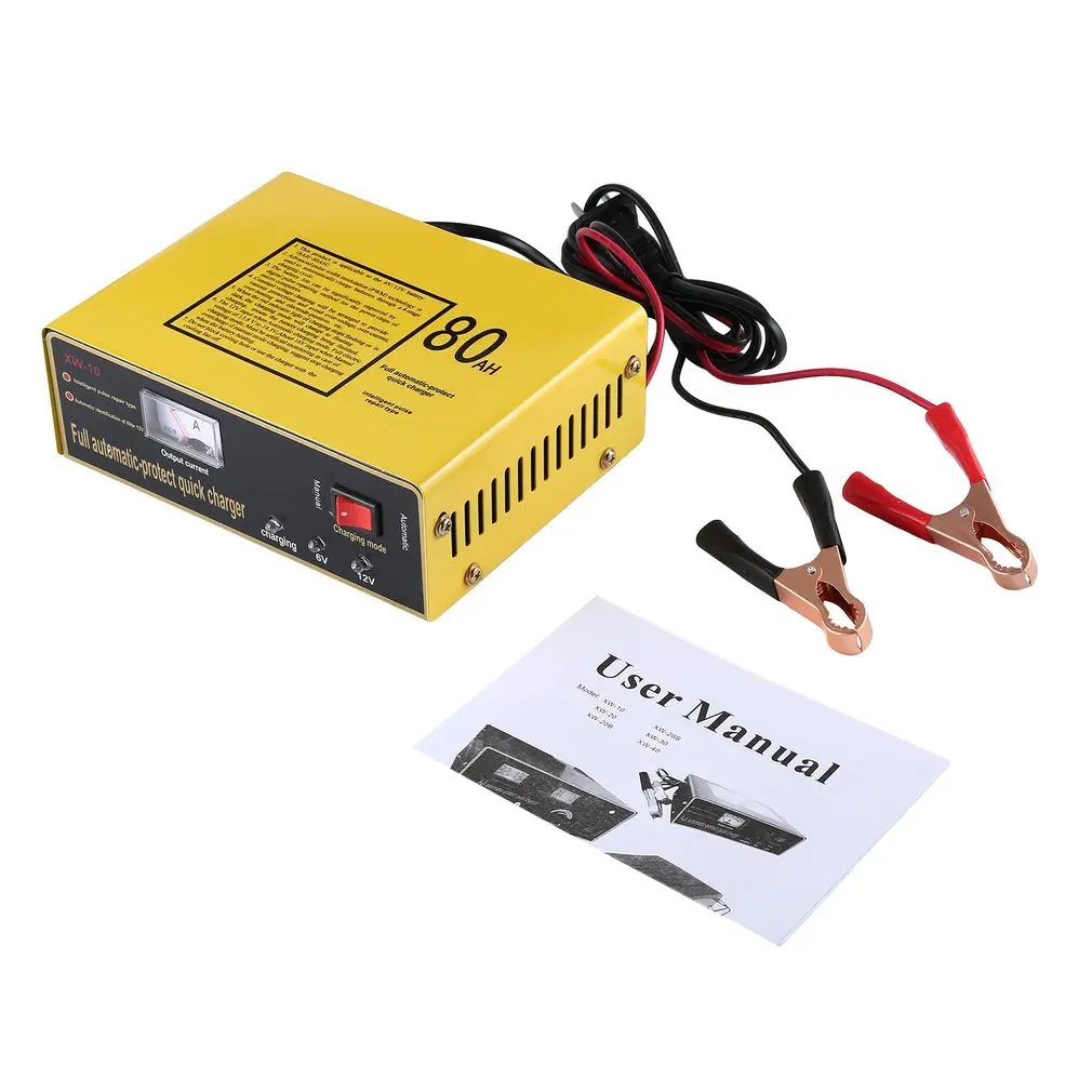 Automatic Car Battery Charger Intelligent 6V/12V Full Automatic Electric Car Battery Charger For Lead Acid Battery US Plug
Automatic Car Battery Charger Intelligent 6V/12V Full Automatic Electric Car Battery Charger For Lead Acid Battery US Plug