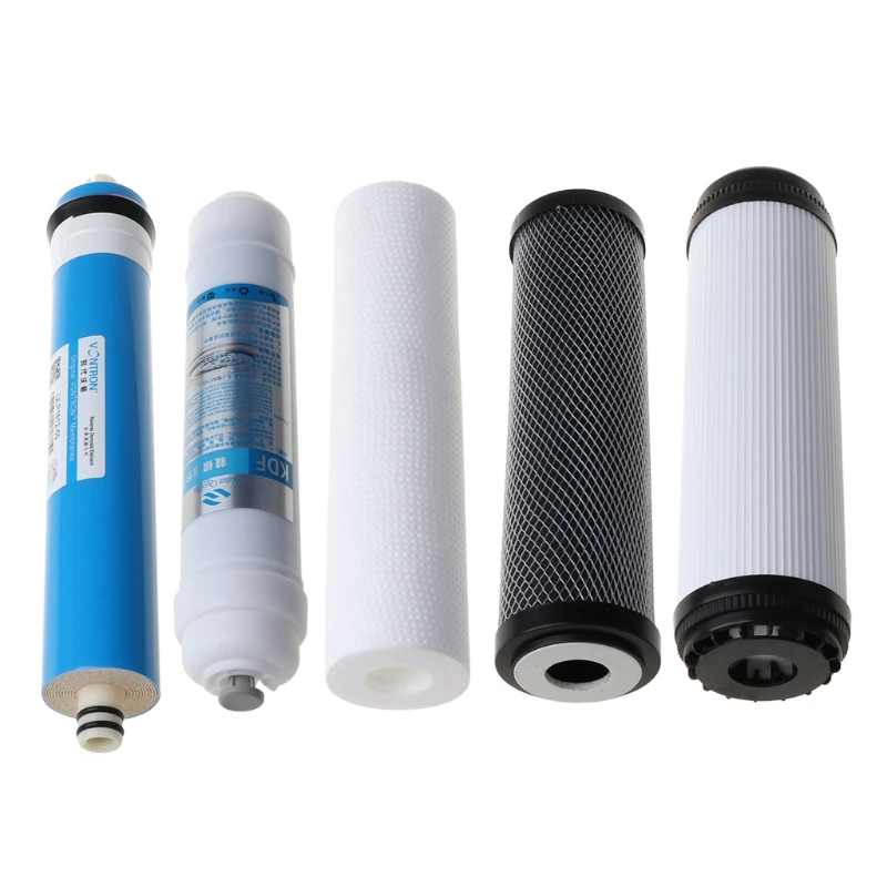 10" Five-stage Reverse Osmosis Filter Set Water Purifier Element Cartridge
10" Five-stage Reverse Osmosis Filter Set Water Purifier Element Cartridge