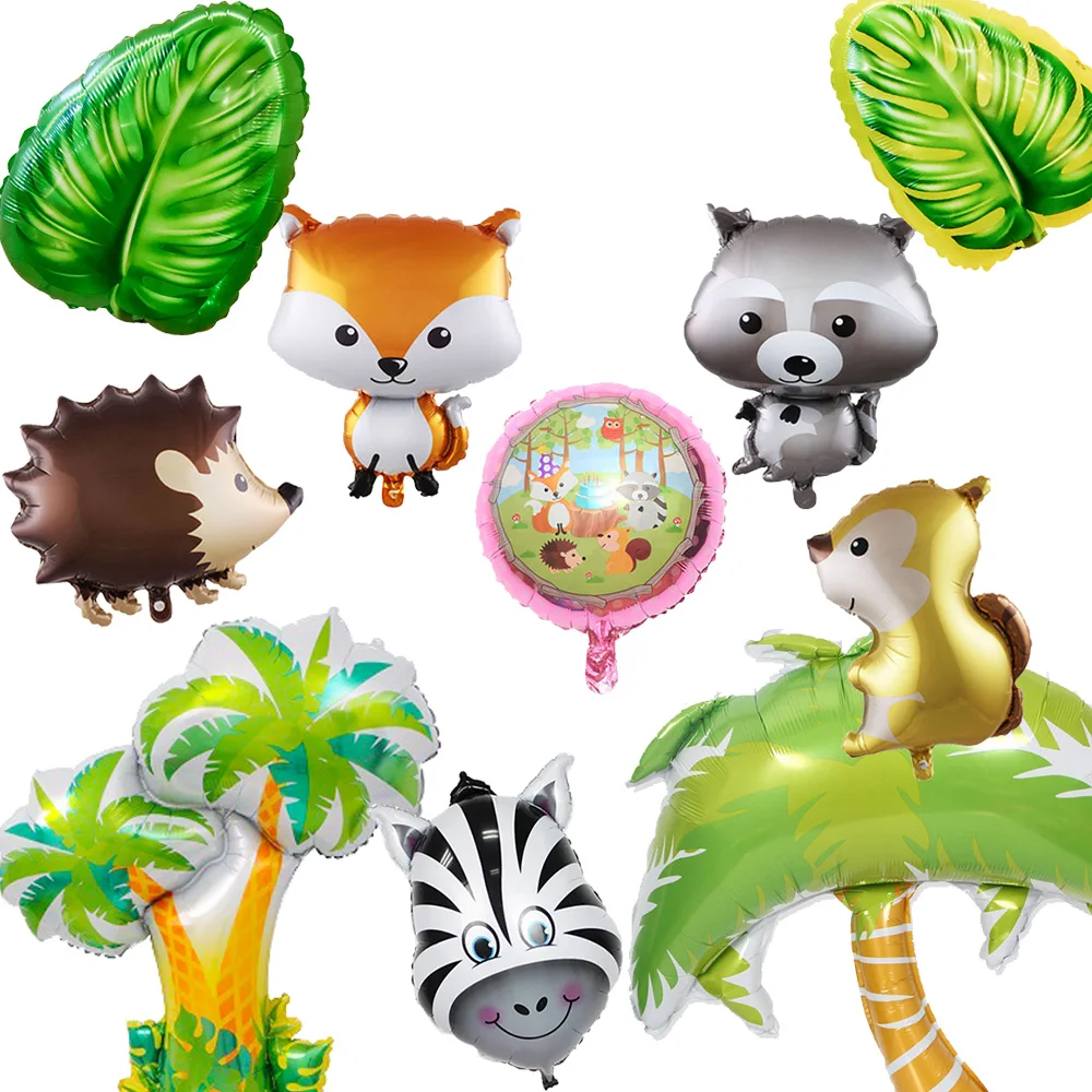Multi Animal Ballons Birthday Jungle Party Safari Tree Leaf Balloon Foil Helium Balloons Birthday Party Decor Safari Zoo Balls
Multi Animal Ballons Birthday Jungle Party Safari Tree Leaf Balloon Foil Helium Balloons Birthday Party Decor Safari Zoo Balls