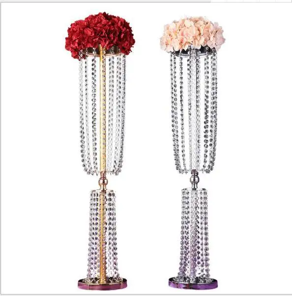 Fashion 80cm tall acrylic crystal wedding road lead table centerpiece event wedding decoration/ event party decoration
Fashion 80cm tall acrylic crystal wedding road lead table centerpiece event wedding decoration/ event party decoration