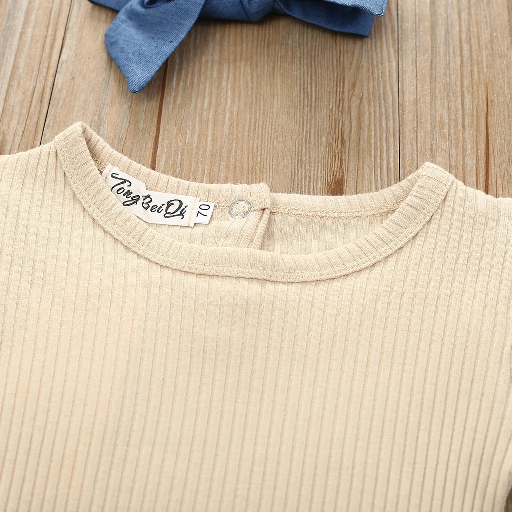 2021 New Summer 3Pcs Baby Girls Infant Clothes Set Romper Jumpsuit Bowknot Denim Shorts Outfits kidClothes for girls Jumpsuit#Y
2021 New Summer 3Pcs Baby Girls Infant Clothes Set Romper Jumpsuit Bowknot Denim Shorts Outfits kidClothes for girls Jumpsuit#Y