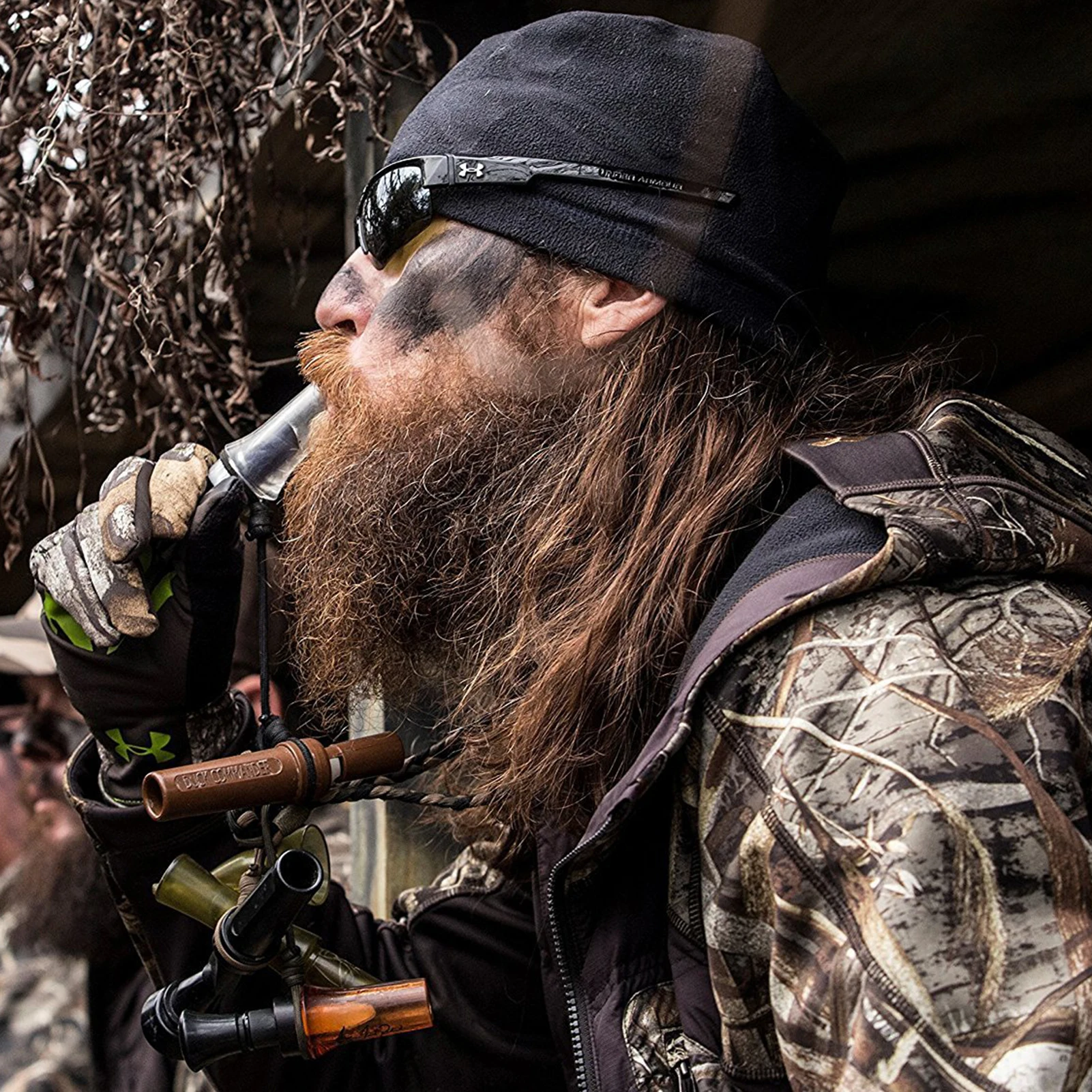 Multifunctional Outdoor Hunting Duck Call Whistle Lanyard Cord Hunting Decoy Knitting Rope with 12 Loops Wild Bird Whistle Sling
Multifunctional Outdoor Hunting Duck Call Whistle Lanyard Cord Hunting Decoy Knitting Rope with 12 Loops Wild Bird Whistle Sling