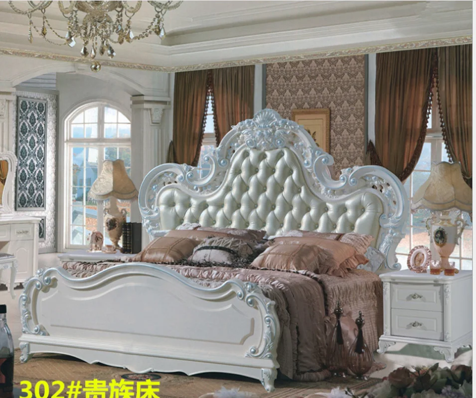 high quality bed Fashion European French Carved bedside 1.8 m bed 9221
high quality bed Fashion European French Carved bedside 1.8 m bed 9221