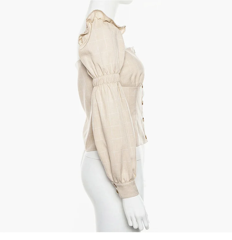 France Retro Fashion Slash Neck Off-the-Shoulder Short Design Blouse Top Women Chic Lesuire Shirt
France Retro Fashion Slash Neck Off-the-Shoulder Short Design Blouse Top Women Chic Lesuire Shirt