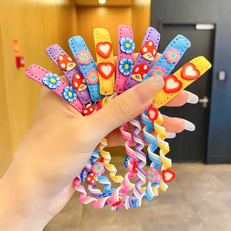 Colored Hair Rope Children's Curling Rope Cartoon Girl Hair Accessories Candy Curler Braid Dirty Braids Woman Accesories
Colored Hair Rope Children's Curling Rope Cartoon Girl Hair Accessories Candy Curler Braid Dirty Braids Woman Accesories