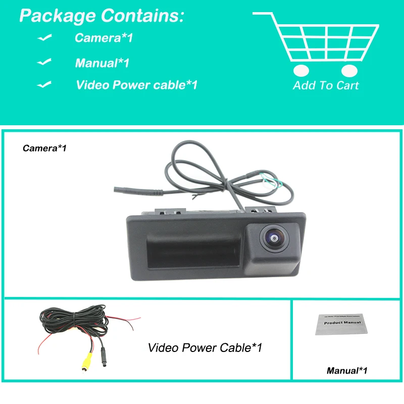 Rear View Camera Fisheye Lens 170 Degree high pixel 720 For v w Touran L 2016 2017 Skoda Superb Audi A4 L 2017 2018 Trunk Handle
Rear View Camera Fisheye Lens 170 Degree high pixel 720 For v w Touran L 2016 2017 Skoda Superb Audi A4 L 2017 2018 Trunk Handle