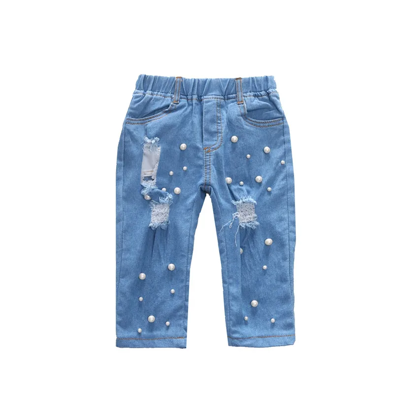 2021 New Spring Summer Children Girls long Pants Beading Cotton Ripped Denim Pants Girl Casual Elastic Jeans for Kids Trousers
2021 New Spring Summer Children Girls long Pants Beading Cotton Ripped Denim Pants Girl Casual Elastic Jeans for Kids Trousers