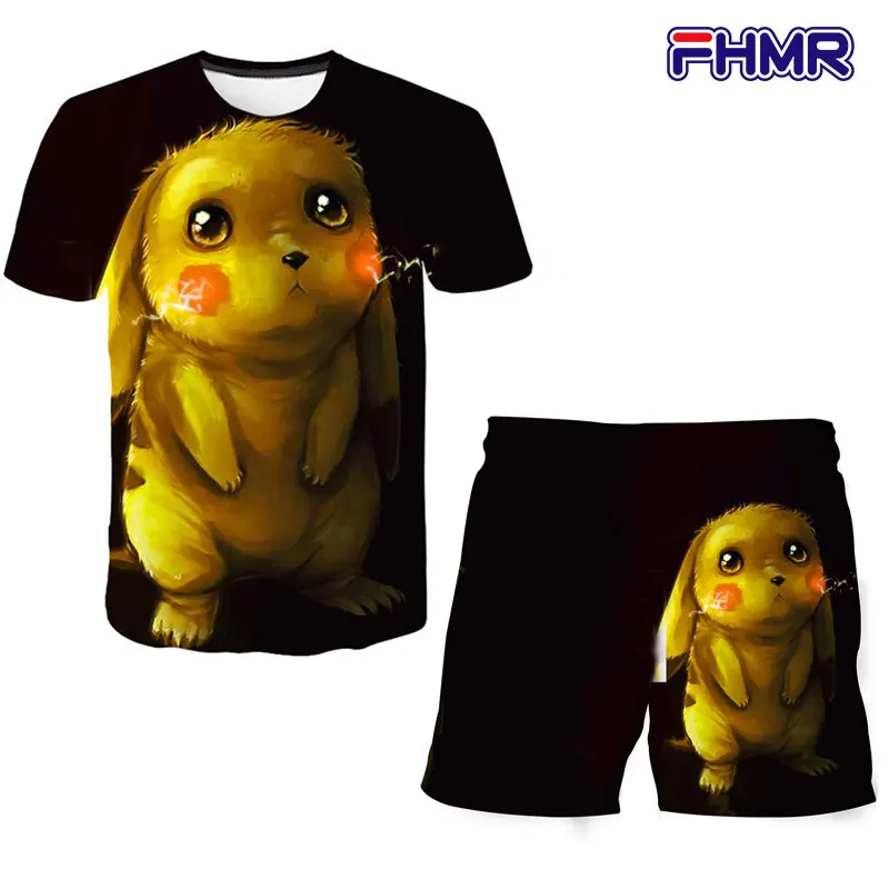 2021 Summer New Boys Anime Print T Shirt Suit Children's Tees Baby Kids Cartoon Shorts 3-14 Year Clothes Tops Girl Clothing
2021 Summer New Boys Anime Print T Shirt Suit Children's Tees Baby Kids Cartoon Shorts 3-14 Year Clothes Tops Girl Clothing