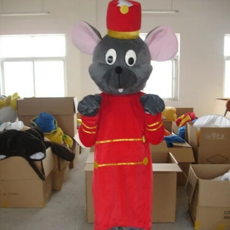 Halloween Grey and Red Mouse Mascot Costume Cosplay Clothing Carnival Adults
Halloween Grey and Red Mouse Mascot Costume Cosplay Clothing Carnival Adults