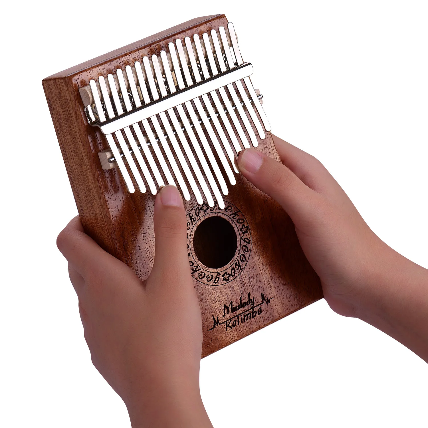 Muslady 17 Keys Thumb Piano Kalimba Mbira Finger Piano Solid Wood Metal Material Musical Instrument Portable for Kids Adults
Muslady 17 Keys Thumb Piano Kalimba Mbira Finger Piano Solid Wood Metal Material Musical Instrument Portable for Kids Adults