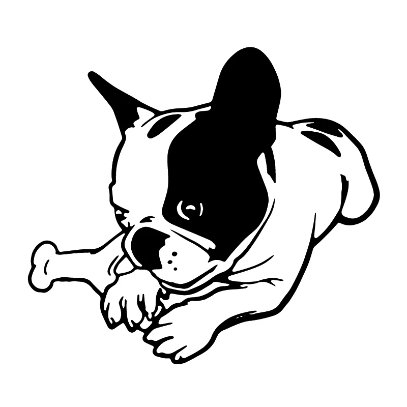 12*13cm Bulldog Dog Car Sticker Cute And Interesting Fashion Sticker Decals Car Accessories Motorcycle Helmet Car stickers
12*13cm Bulldog Dog Car Sticker Cute And Interesting Fashion Sticker Decals Car Accessories Motorcycle Helmet Car stickers