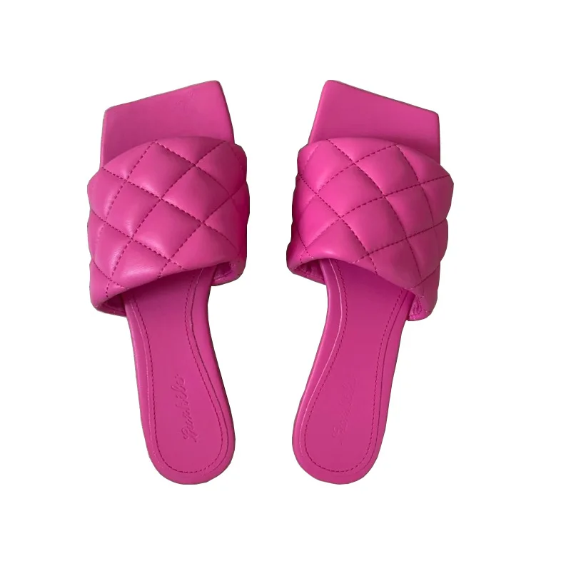 2021 New Flat Woven Slippers British Fashion Square Toe Flip Flops All-Match Lazy Sandals
2021 New Flat Woven Slippers British Fashion Square Toe Flip Flops All-Match Lazy Sandals