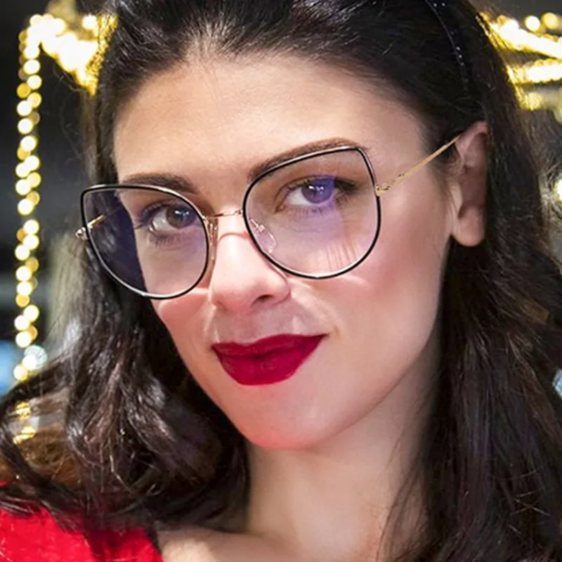 Fashion Classic Metal Anti-Blue Light Eye Cat Glasses Women Men Vintage Frame Computer Game Goggles Blue Ray Blocking Eyeglasse
Fashion Classic Metal Anti-Blue Light Eye Cat Glasses Women Men Vintage Frame Computer Game Goggles Blue Ray Blocking Eyeglasse