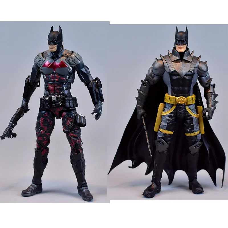 Genuine D-C Comics Arkham Knight Batmans Action Figure Model Toys Movable Super Heroes Figures Ornament Collectibles Kids Gift
Genuine D-C Comics Arkham Knight Batmans Action Figure Model Toys Movable Super Heroes Figures Ornament Collectibles Kids Gift