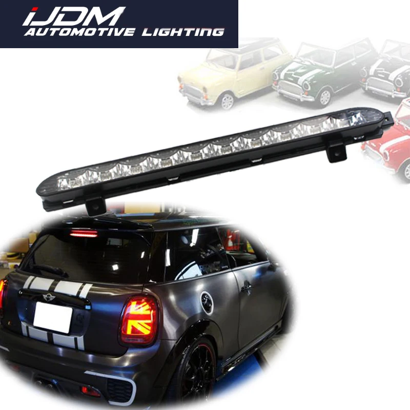 iJDM For MINI Cooper 2007-2014 R56 R57 R58 R60 & 2014/2015-up F54 F55 F56 High Mount Brake Stop Light, Third 3rd Brake Light
iJDM For MINI Cooper 2007-2014 R56 R57 R58 R60 & 2014/2015-up F54 F55 F56 High Mount Brake Stop Light, Third 3rd Brake Light