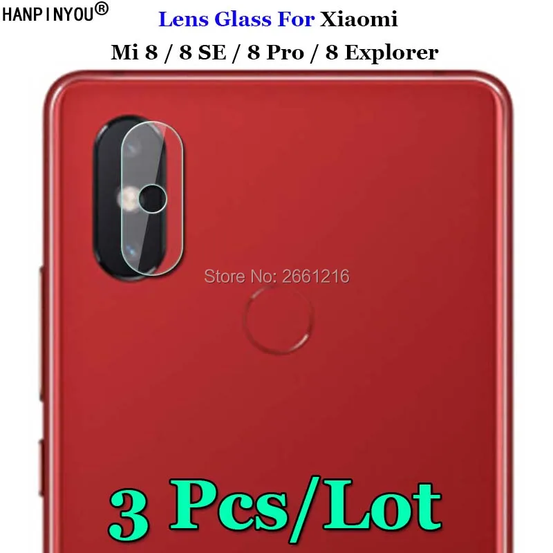 3 Pcs/Lot For Xiaomi Mi 8 Mi8 / 8 SE / 8 Pro / 8 Explorer Clear Ultra Soft Tempered Glass Back Camera Lens Screen Protector Film
3 Pcs/Lot For Xiaomi Mi 8 Mi8 / 8 SE / 8 Pro / 8 Explorer Clear Ultra Soft Tempered Glass Back Camera Lens Screen Protector Film