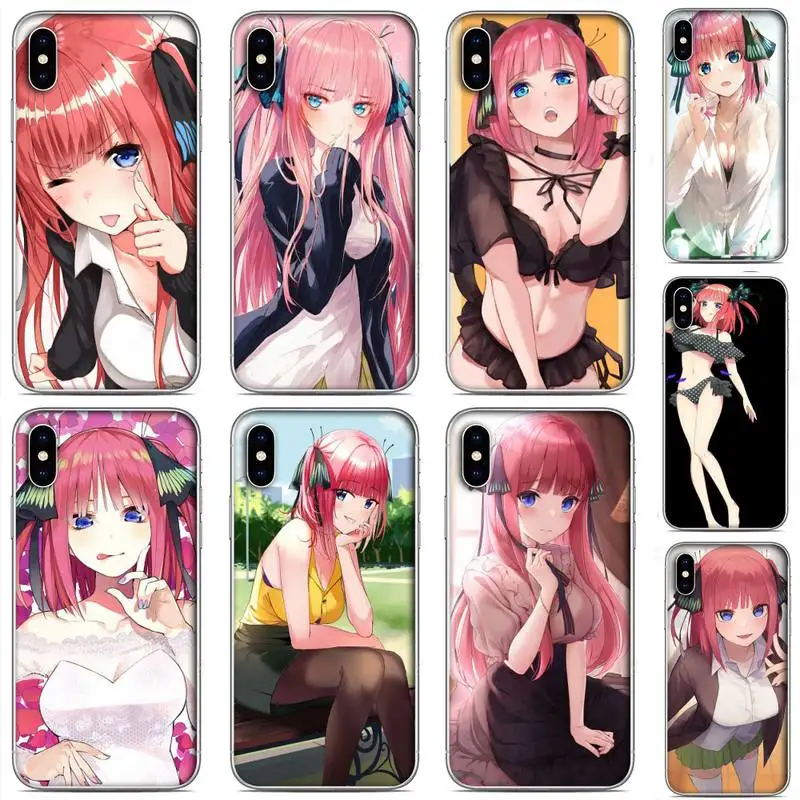 Nakano Nino Gotoubun no Hanayome Phone Case For Clear-Iphone 5 5s se 6 6s 7 8 11 12 X Xs Xr Pro Plus Max Mini Cover
Nakano Nino Gotoubun no Hanayome Phone Case For Clear-Iphone 5 5s se 6 6s 7 8 11 12 X Xs Xr Pro Plus Max Mini Cover