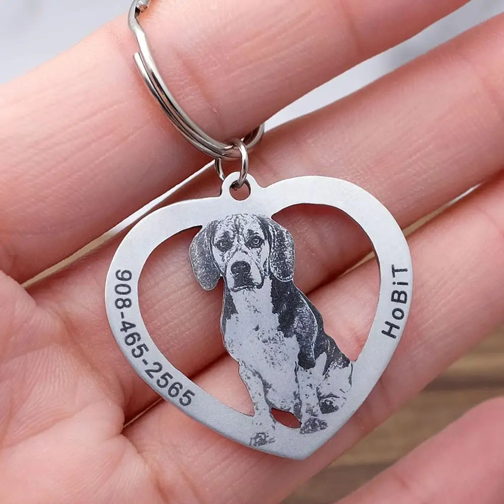 Custom Photo Dog Tag,Personalized Pet Tag, Dog ID Tag,Dog Collar Tag,Photo Heart Tag,Dog Name Tag
Custom Photo Dog Tag,Personalized Pet Tag, Dog ID Tag,Dog Collar Tag,Photo Heart Tag,Dog Name Tag