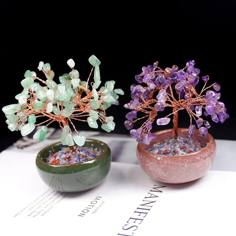 1PC Natural Mini Crystal Tree Bonsai DIY Home Decoration Ornaments Birthday Gift Supplies
1PC Natural Mini Crystal Tree Bonsai DIY Home Decoration Ornaments Birthday Gift Supplies