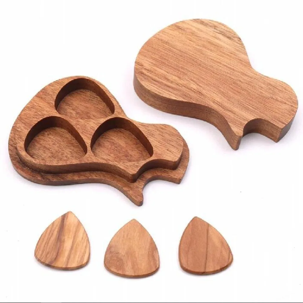 Wooden Guitar Picks Blank Box Pick Box Stand Wooden Guitar Collector With 3 Pieces Of Wooden Pick Picks Guitar Accessories
Wooden Guitar Picks Blank Box Pick Box Stand Wooden Guitar Collector With 3 Pieces Of Wooden Pick Picks Guitar Accessories