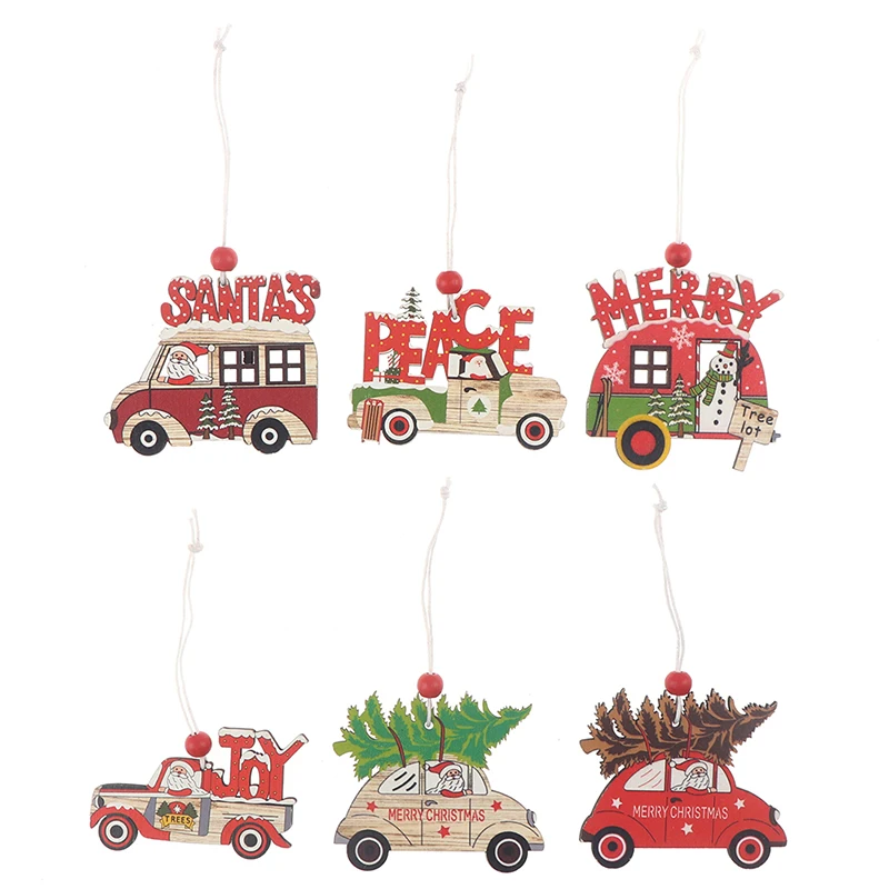 3pcs/set Christmas Decoration Wooden Pendants Old Car Pattern Pendant Christmas Tree Ornaments
3pcs/set Christmas Decoration Wooden Pendants Old Car Pattern Pendant Christmas Tree Ornaments