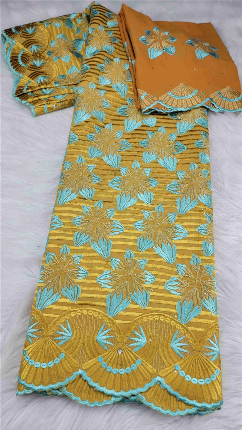 5+2 Yards High Quality African Cotton Lace Fabric Swiss Voile Lace Material Nigerian Embroidery Dress Cloth Broderie Tissu NCV19
5+2 Yards High Quality African Cotton Lace Fabric Swiss Voile Lace Material Nigerian Embroidery Dress Cloth Broderie Tissu NCV19