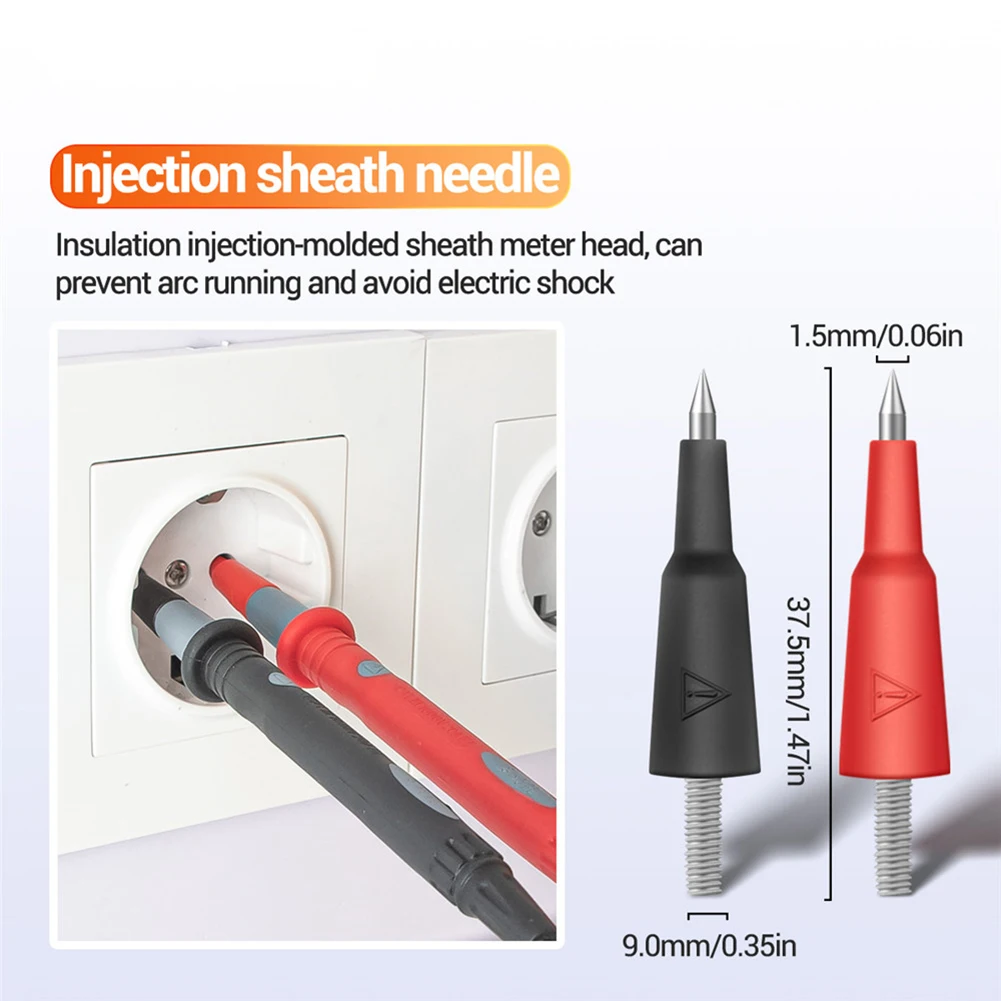 22 in 1 Digital Multimeter Probe Needle Tip Probe Strong Toughness Electric Portable Test Leads Pin Wire Pen Cable
22 in 1 Digital Multimeter Probe Needle Tip Probe Strong Toughness Electric Portable Test Leads Pin Wire Pen Cable