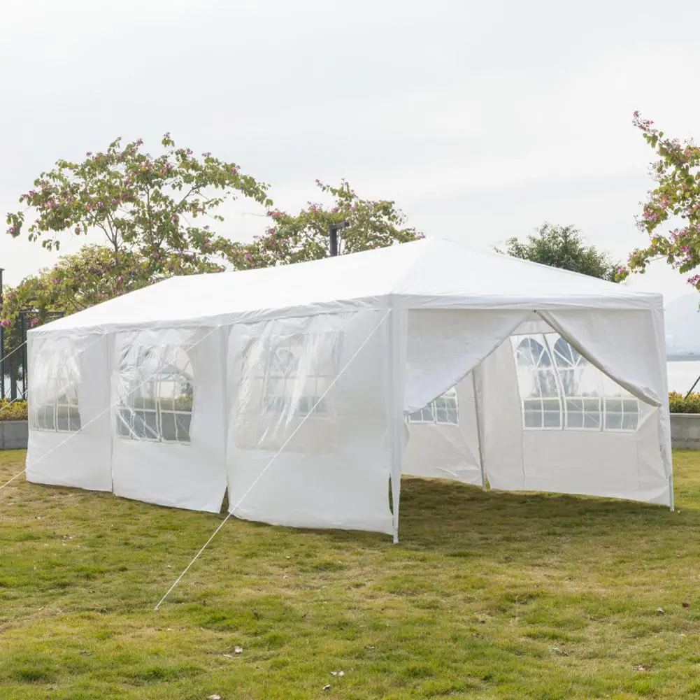 3x9m Outdoor Wedding Party Tent Eight Sides Two Doors Waterproof Tent With Spiral Tubes Easy Instant Setup Camping Tent
3x9m Outdoor Wedding Party Tent Eight Sides Two Doors Waterproof Tent With Spiral Tubes Easy Instant Setup Camping Tent
