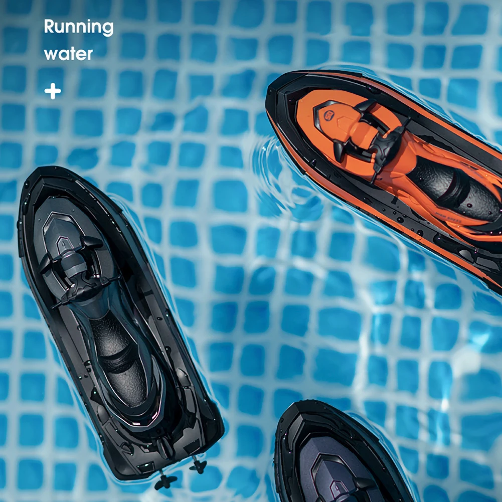 RC Motorboat Dual-Motor 10km/hour High Speed 2.4GHz 164ft Remote Control Boat for Pools and Lakes
RC Motorboat Dual-Motor 10km/hour High Speed 2.4GHz 164ft Remote Control Boat for Pools and Lakes