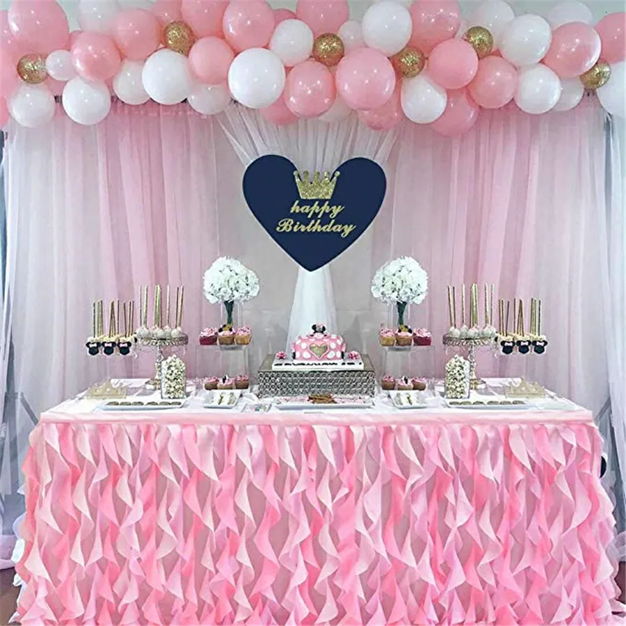 Table Skirt Tulle Table Skirt for Wedding Decoration Baby Shower Birthday Banquet Party Wedding Table Skirting 180x77cm
Table Skirt Tulle Table Skirt for Wedding Decoration Baby Shower Birthday Banquet Party Wedding Table Skirting 180x77cm