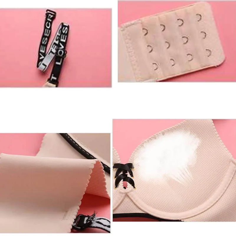 Fashion Women Underwear Set With Push Up Lingerie Set Love Letter Gathered Brasieres Female Summer Sexy Bra And Panty Sets
Fashion Women Underwear Set With Push Up Lingerie Set Love Letter Gathered Brasieres Female Summer Sexy Bra And Panty Sets