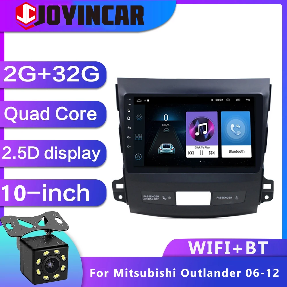 10.1IN Android 10.1 Car Radio Multimedia MP5 Player for Mitsubishi Outlander 2006-2012 2din Autoradio GPS navigation Head Unit
10.1IN Android 10.1 Car Radio Multimedia MP5 Player for Mitsubishi Outlander 2006-2012 2din Autoradio GPS navigation Head Unit