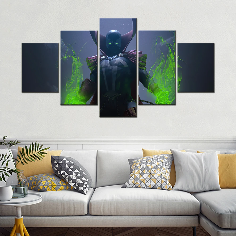 5 Pieces Wall Art Canvas Anime Green Monster Warrior Decoration Pictures Painting For Home Decoration Modern Living Room Wall
5 Pieces Wall Art Canvas Anime Green Monster Warrior Decoration Pictures Painting For Home Decoration Modern Living Room Wall