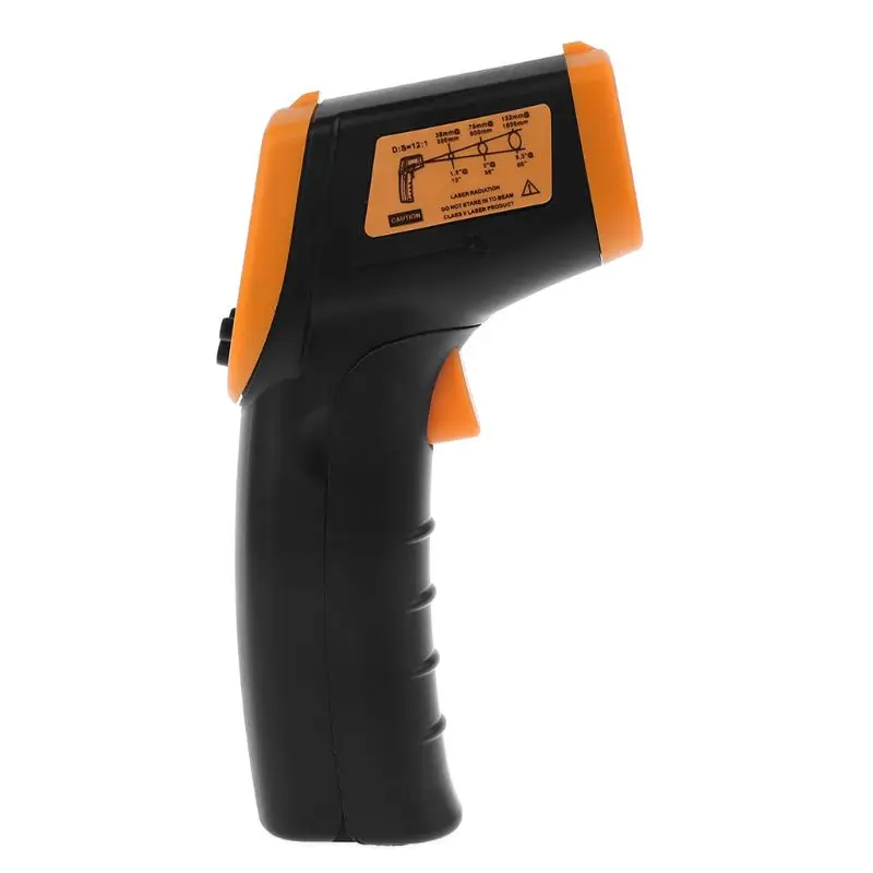 Digital Laser Infrared Thermometer -50~600 Degree Temperature Measuring Gun C/F | Инструменты