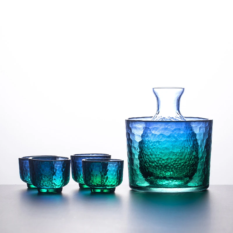 Transparent Luxury Glass Cup Set Handmade Modern Japanese Style Sake Wine Glass Cup Hot Wine Jug Vino Accesorio Barware DG50BS
Transparent Luxury Glass Cup Set Handmade Modern Japanese Style Sake Wine Glass Cup Hot Wine Jug Vino Accesorio Barware DG50BS